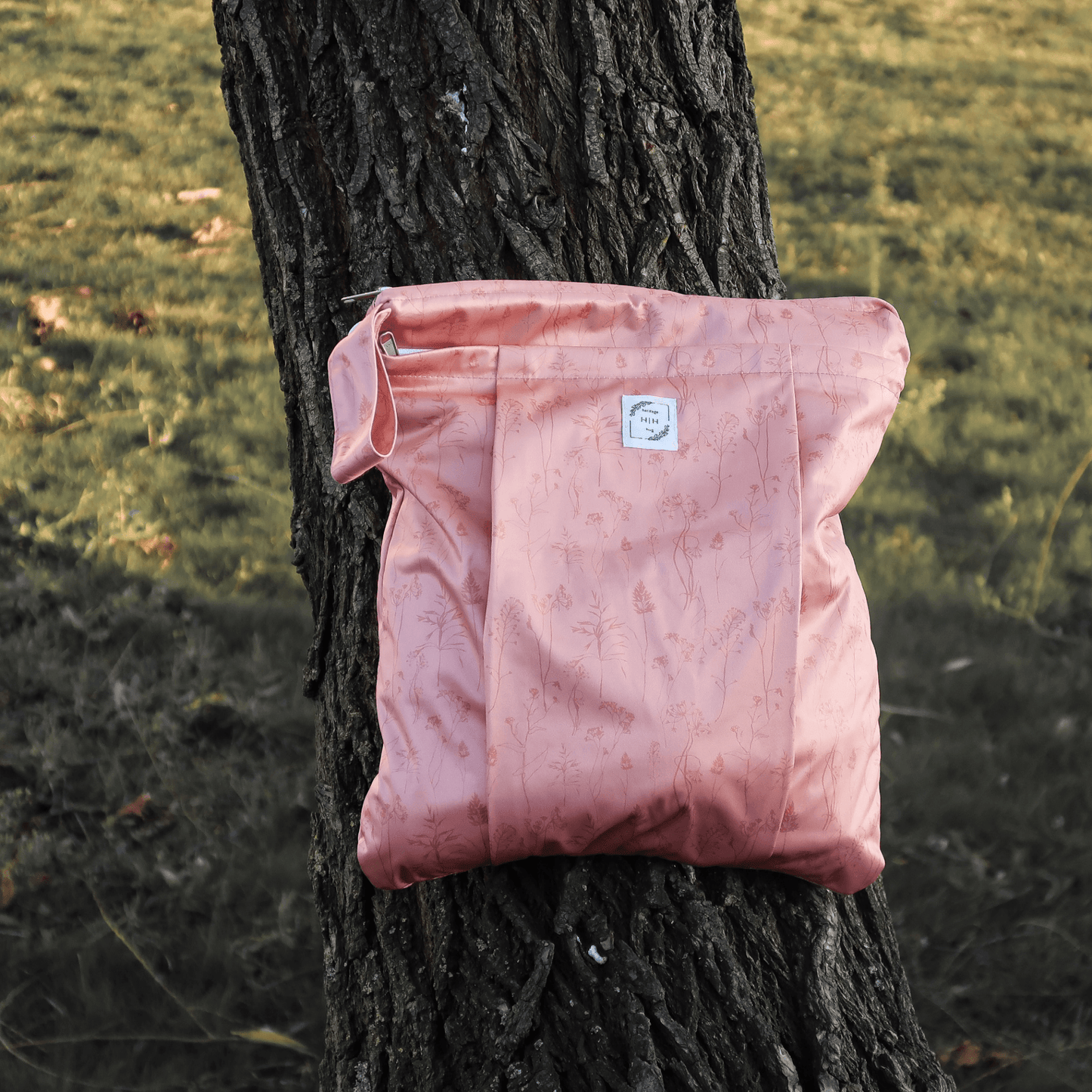 Reusable Wetbag "Coral Herb" - heritagehug
