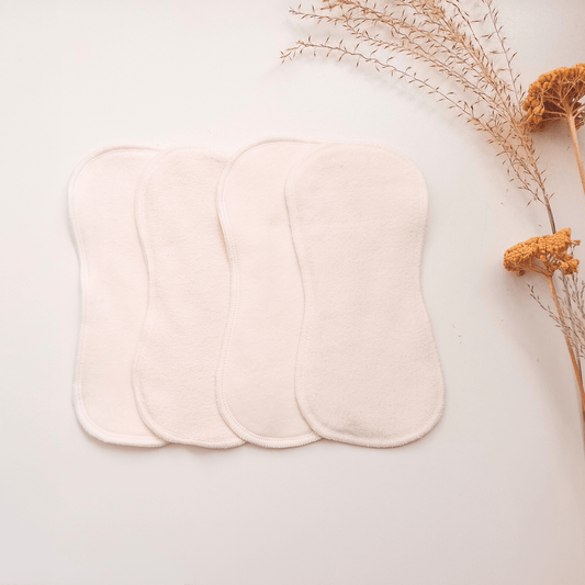 4 X Organic Cotton TERRY boosters